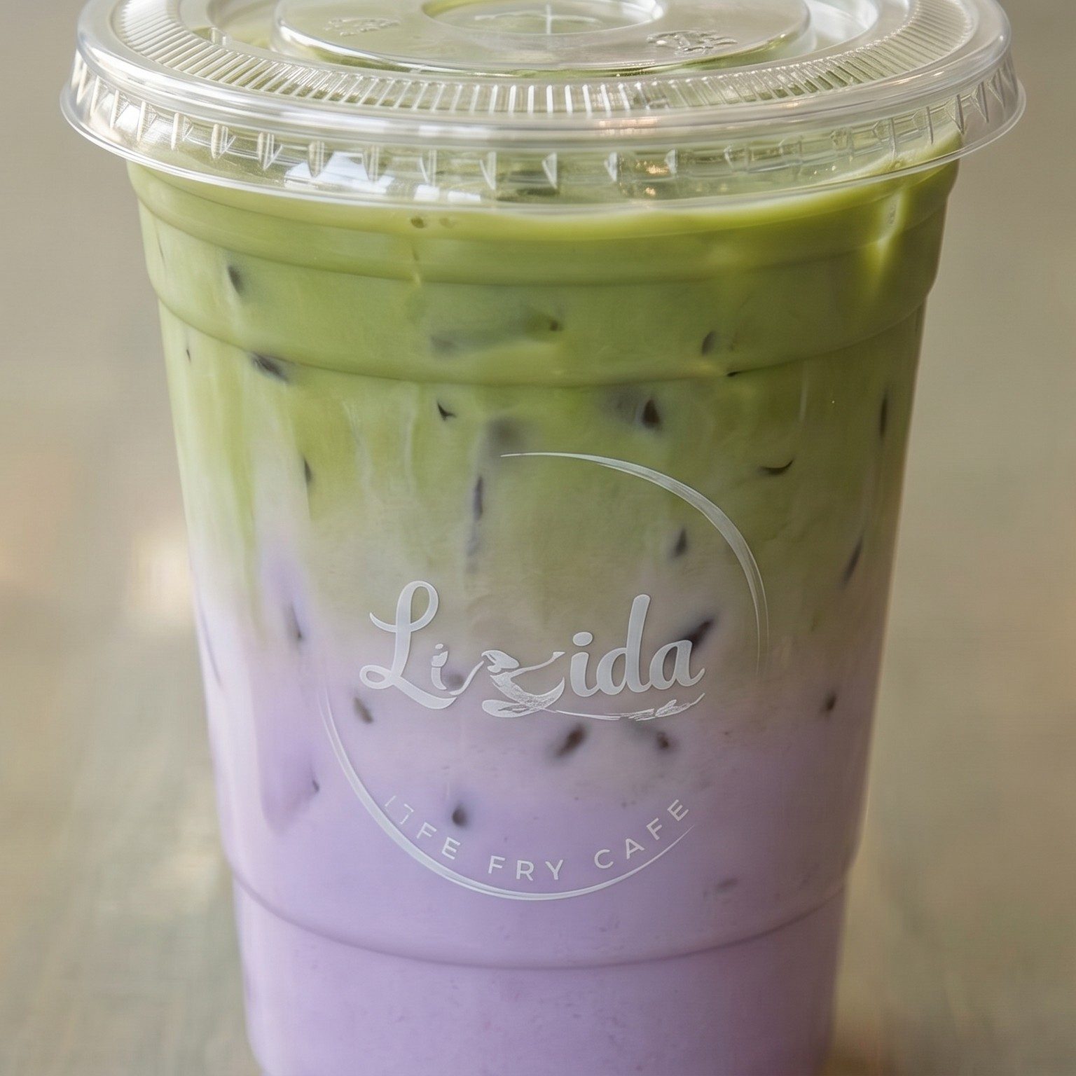 Ube Matcha Latte.