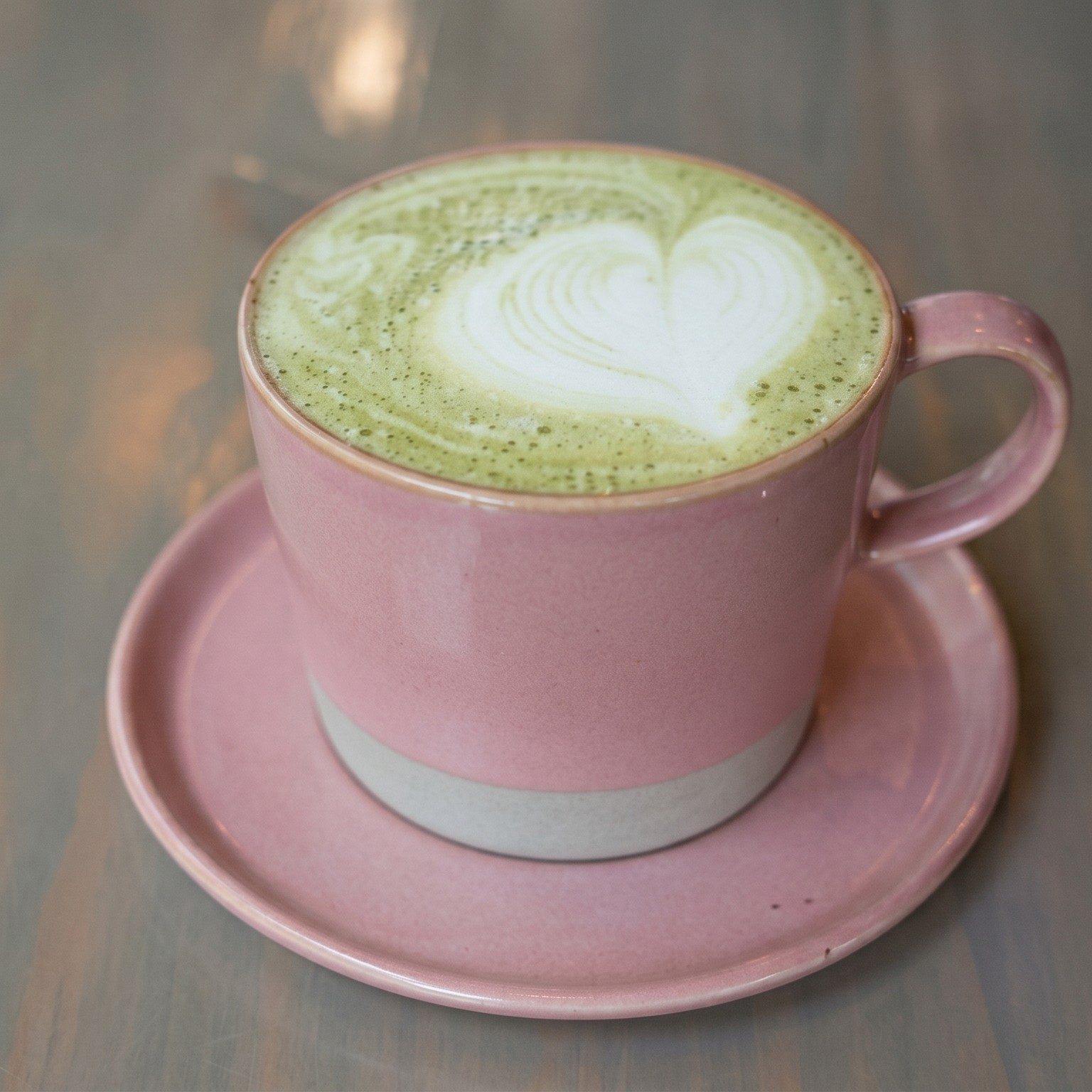 Pistachio Matcha Latte.