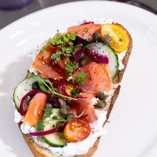 Smoked Salmon & Ricotta Toast
