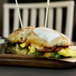 Ciabatta Breakfast Sandwich