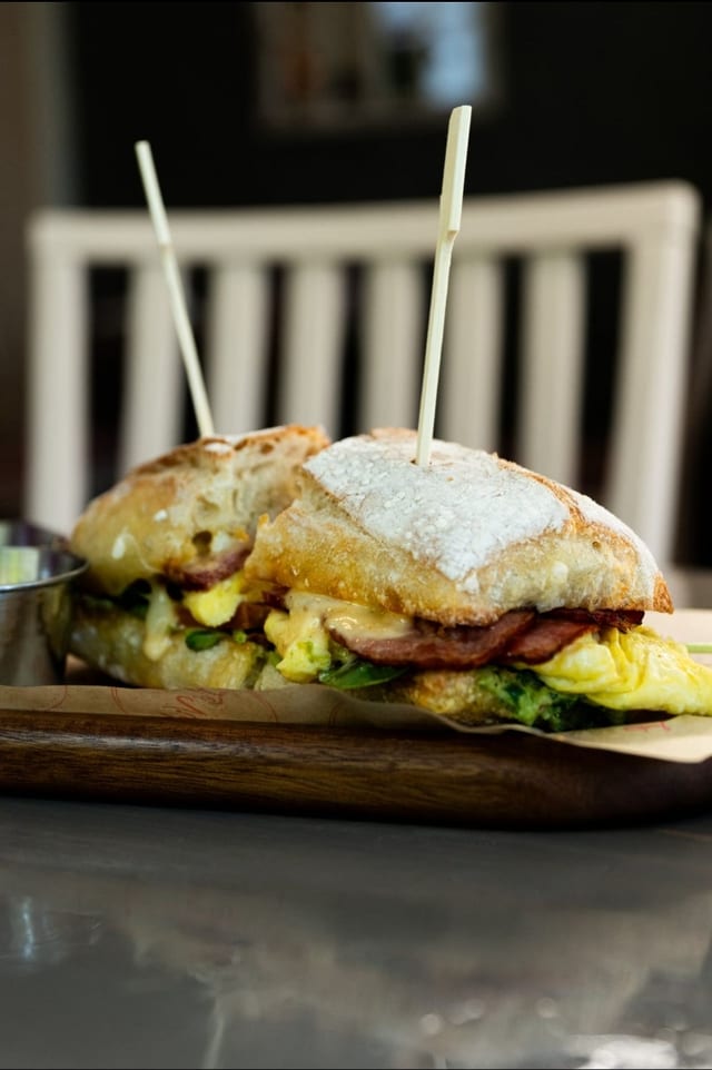 Ciabatta Breakfast Sandwich
