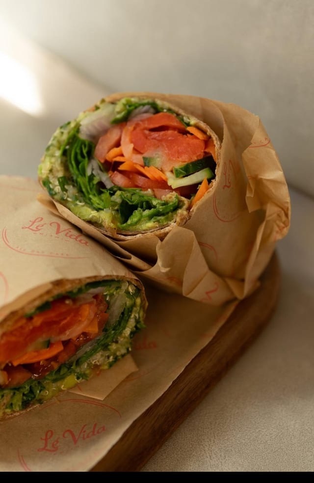 Smoked Salmon Wrap