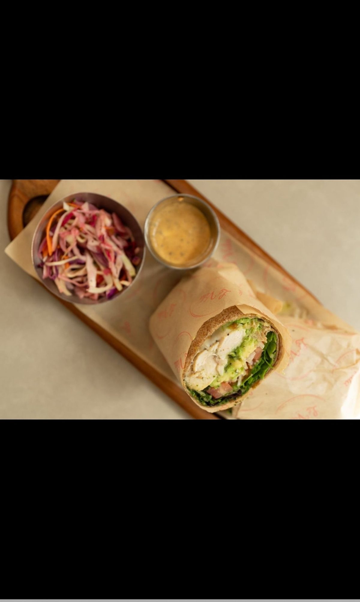 Roasted Chicken Wrap